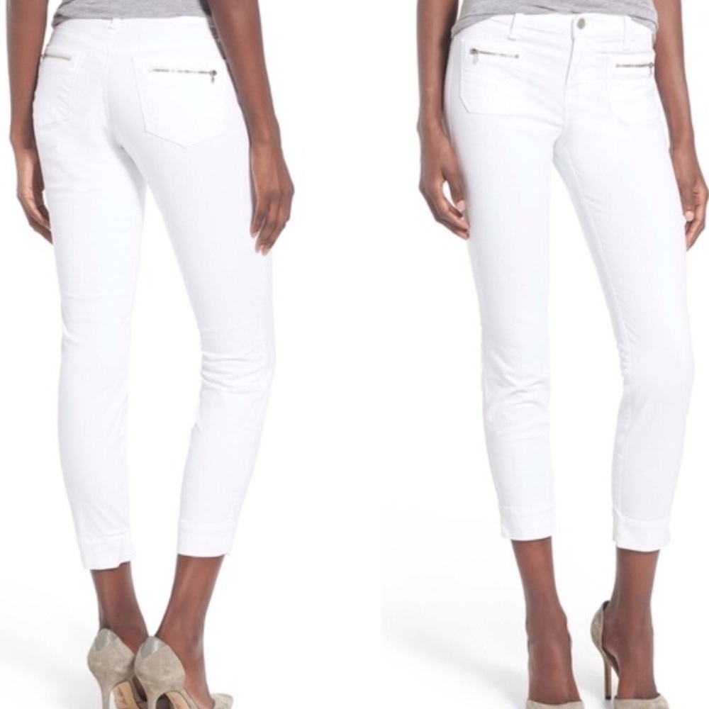 💥J BRAND PAULINA MID-RISE CROPPED JEANS
